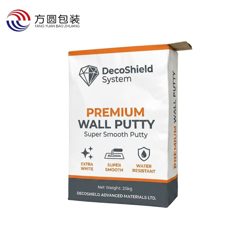 Custom Printed 3 Ply Kraft Paper Packaging Bag for Building Materials