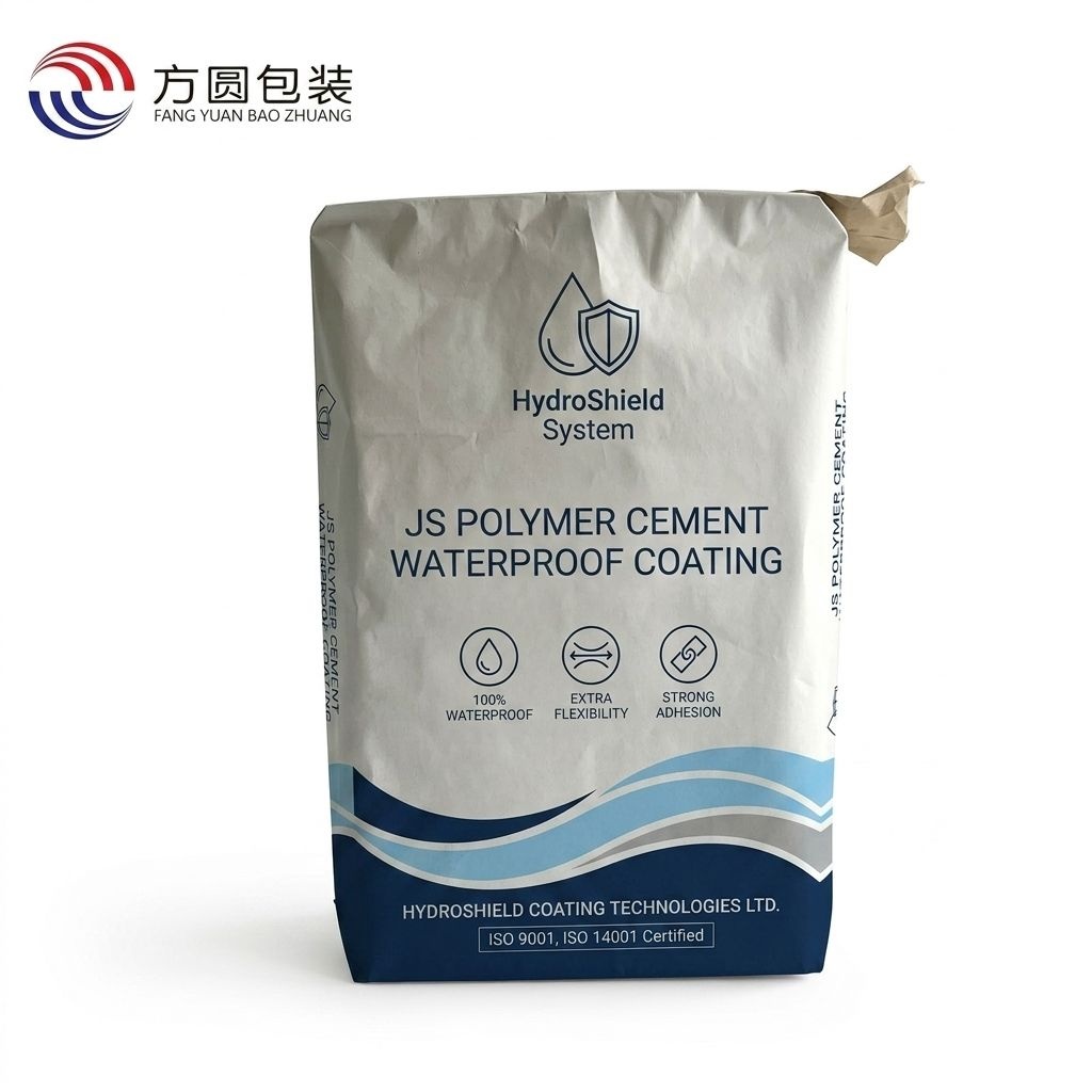 Multi-wall Kraft Paper Valve Bag with PE Film for Tile Adhesive Packaging